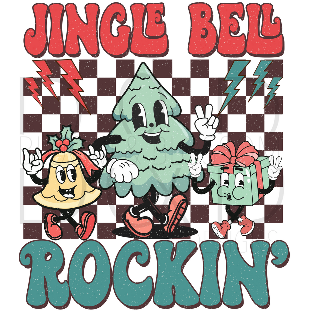 Jingle Bell Rockin Cuties Sublimation Print