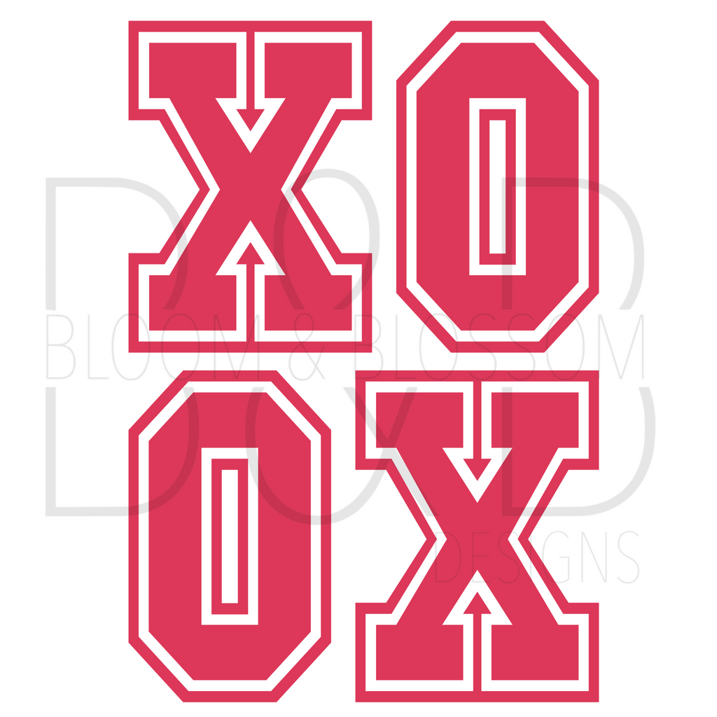 XO OX Red Sublimation Print