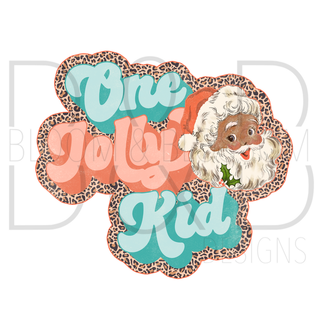 One Jolly Kid Retro 1 Sublimation Print