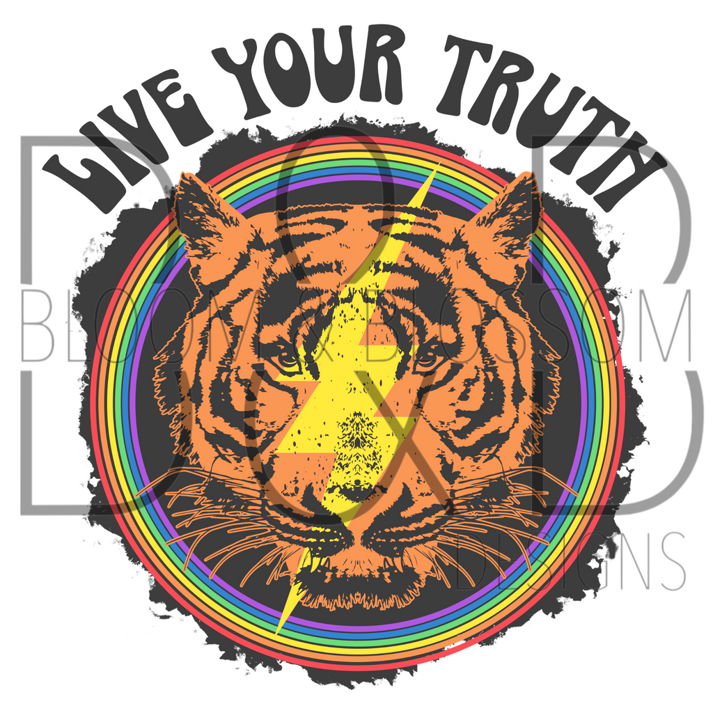 Live Your Truth Sublimation Print