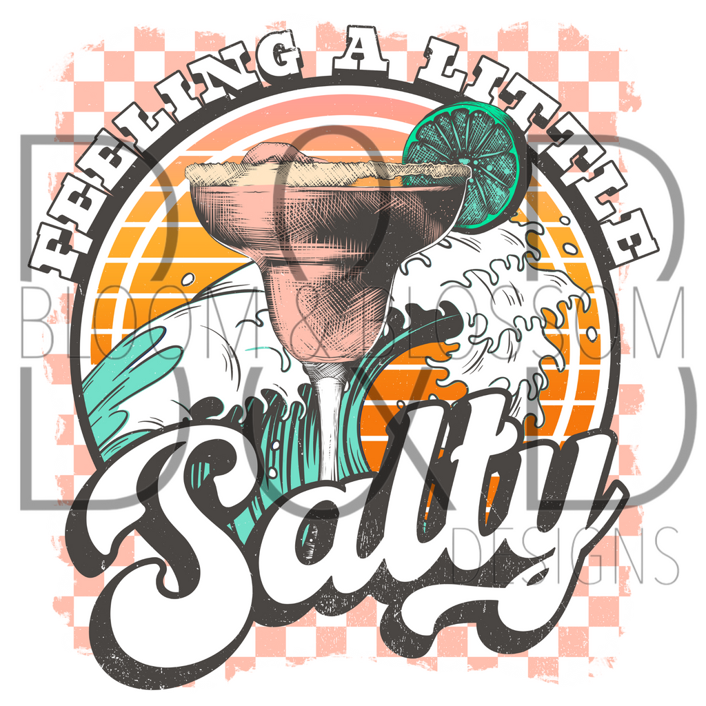 Feeling Salty Sublimation Print