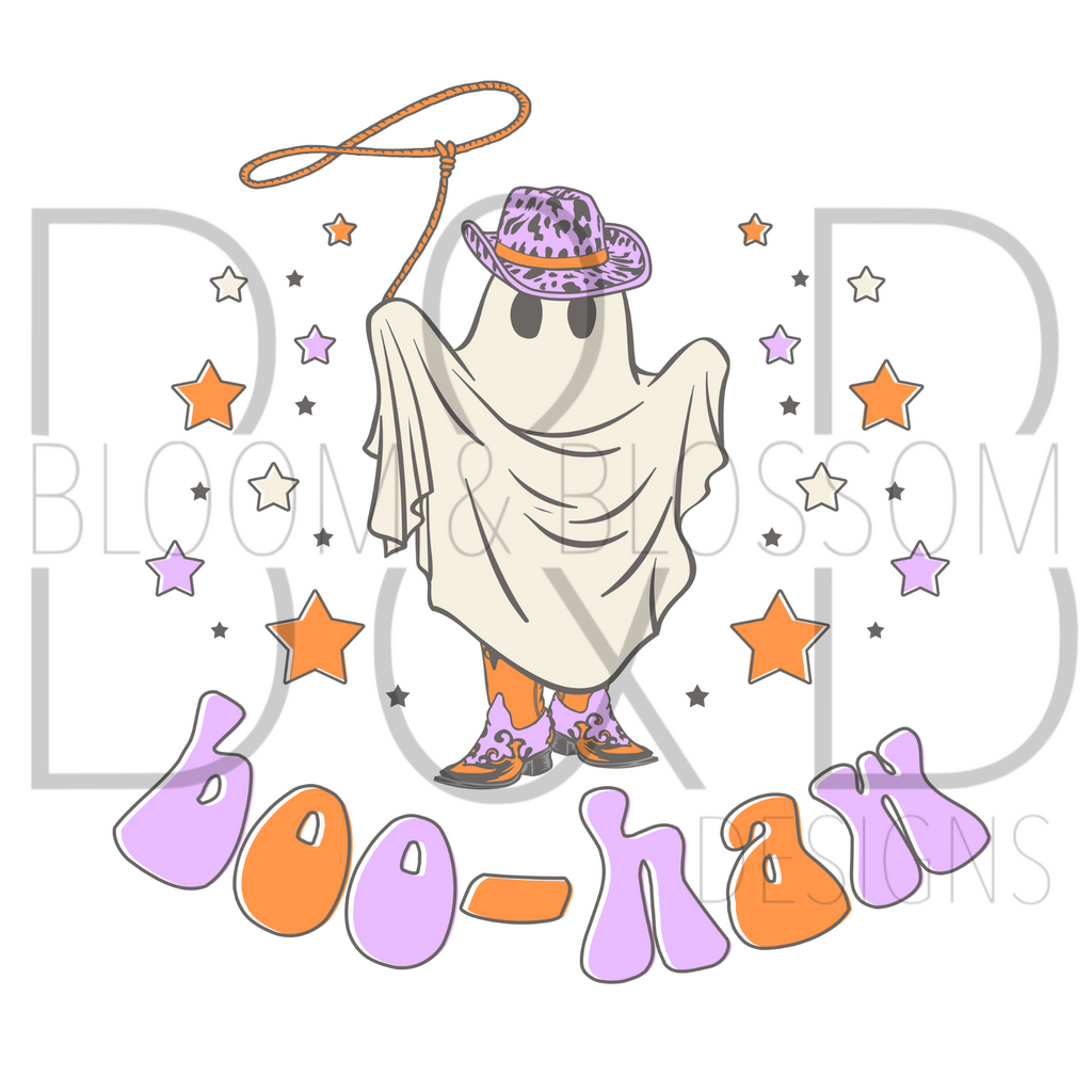 Boo Haw Sublimation Print
