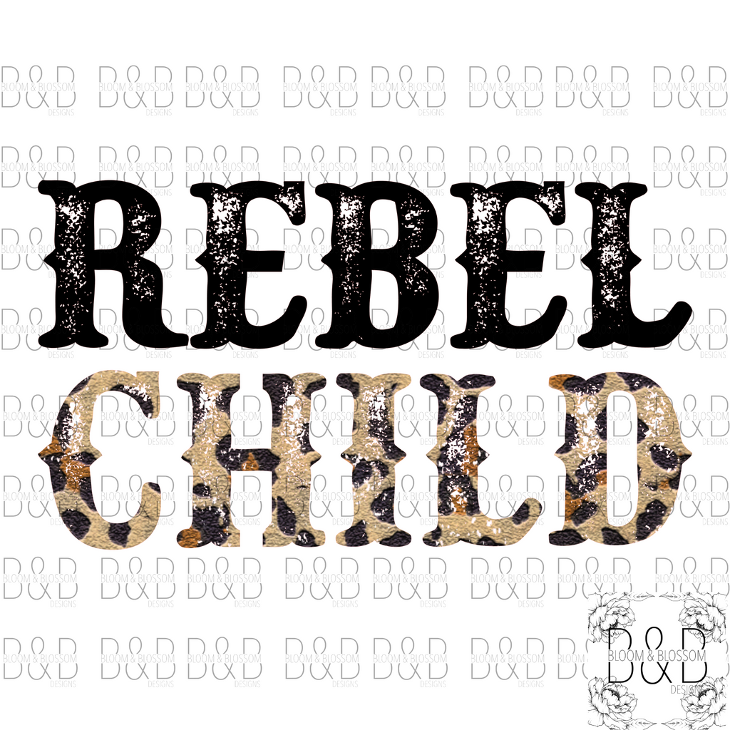 Distressed Rebel Child DIGITAL