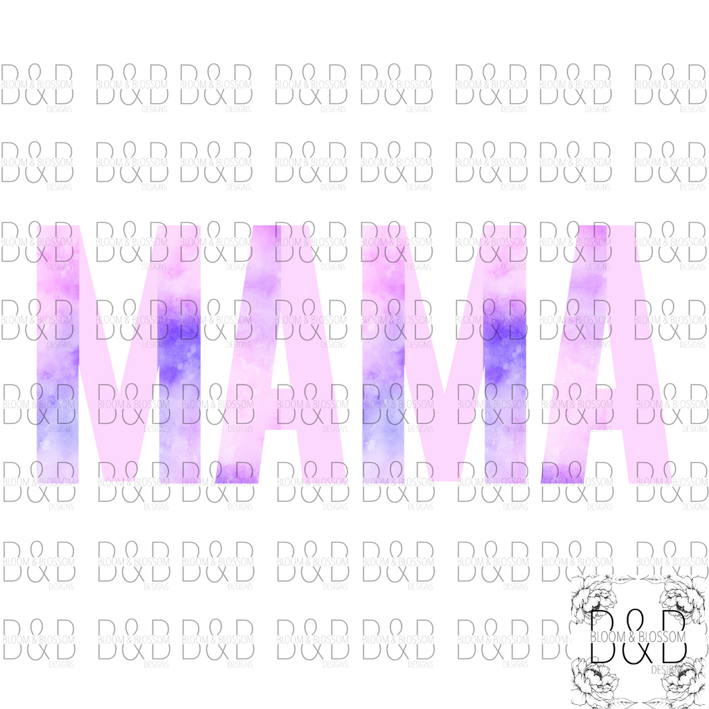Cloudy Purple Mama DIGITAL