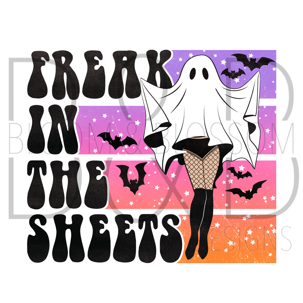 Freak In The Sheets Sublimation Print