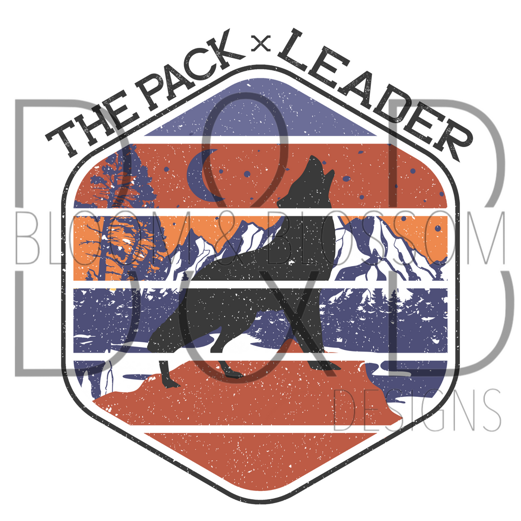 The Pack Leader Sublimation Print