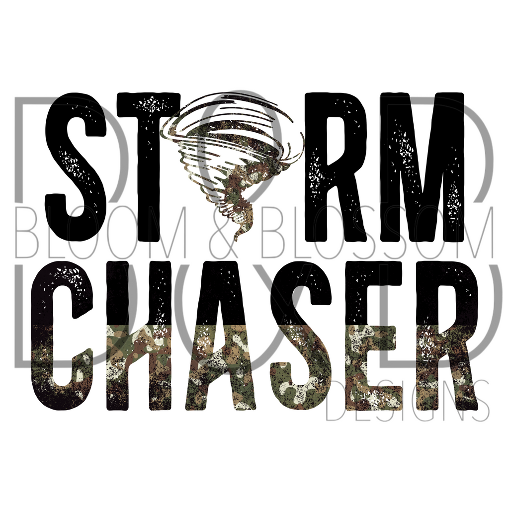 Storm Chaser Camo Print Sublimation Print