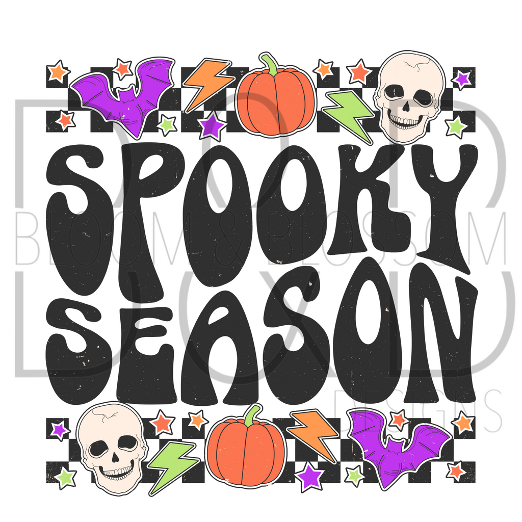 Spooky Season Things Sublimation Print