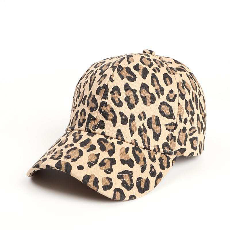 Tan Leopard Hats