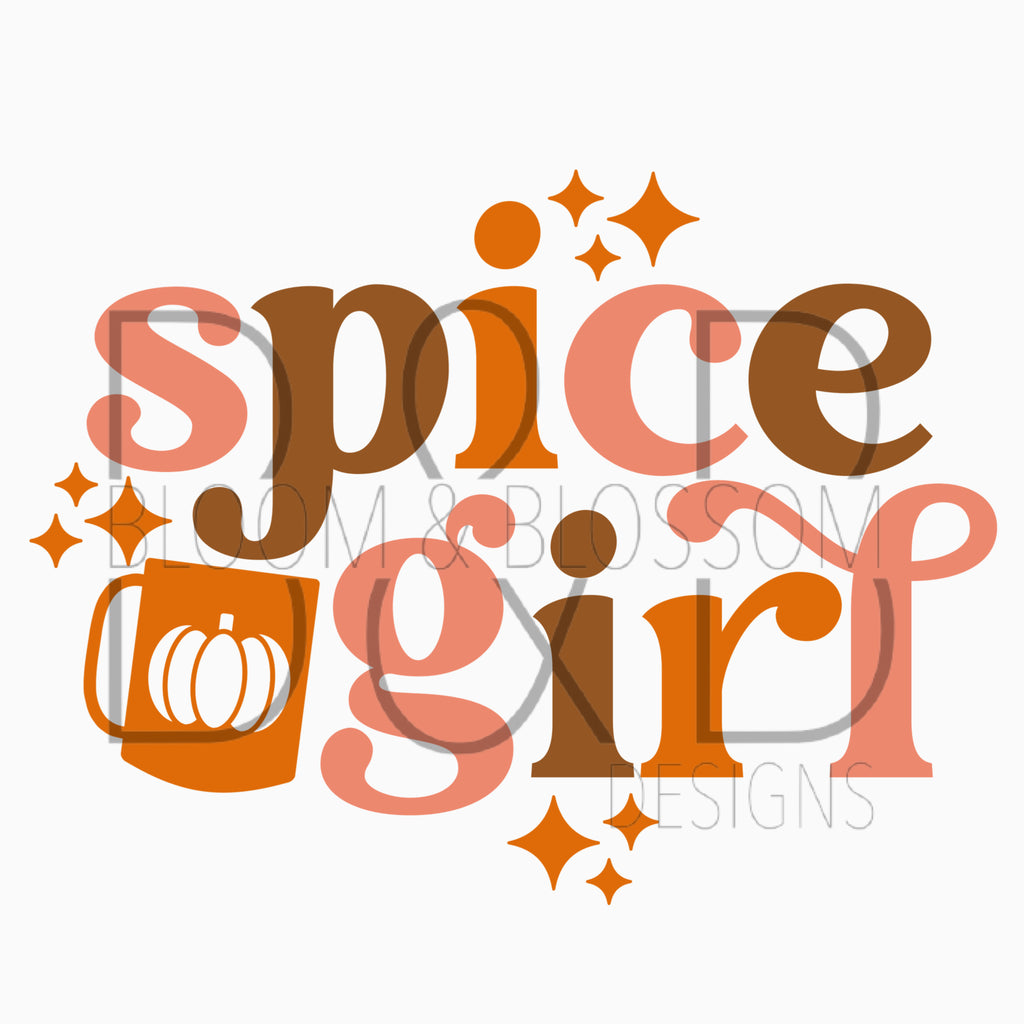 Spice Girl Sublimation Print