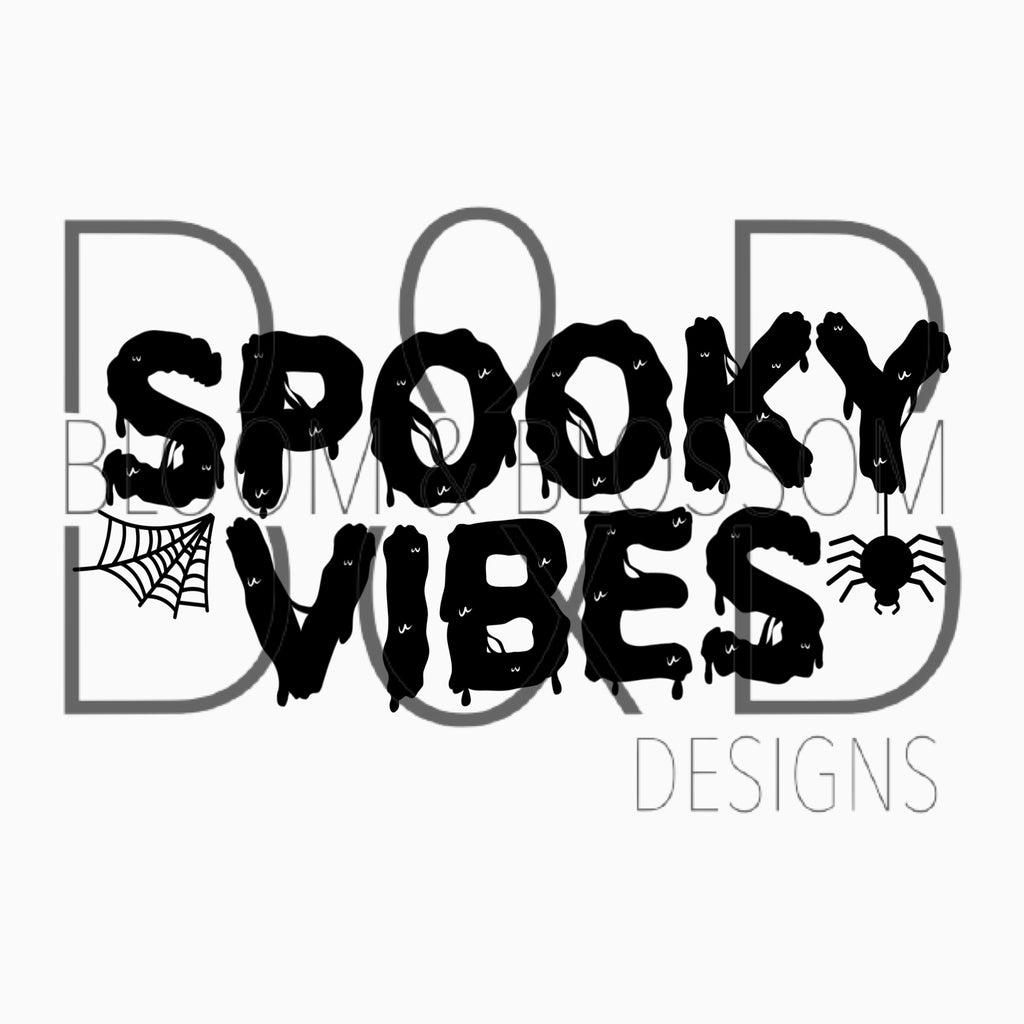 Spooky Vibes Screen Print