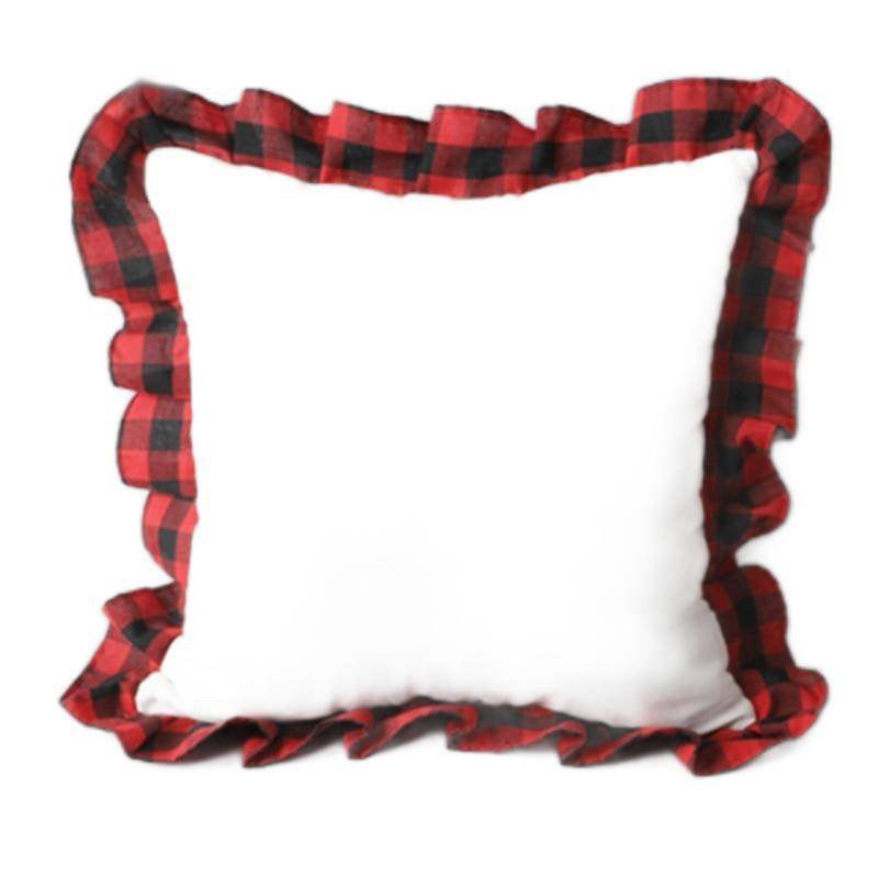 Red Plaid Pillow Cases