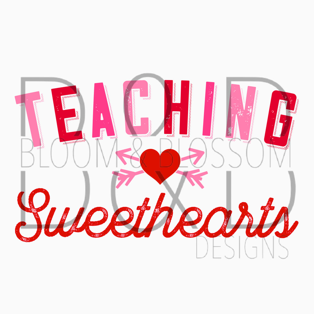 Teaching Sweethearts Sublimation Print